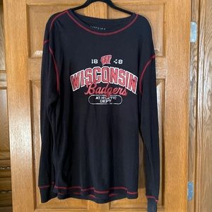 Men’s large Wisconsin Badgers long sleeve thermal!